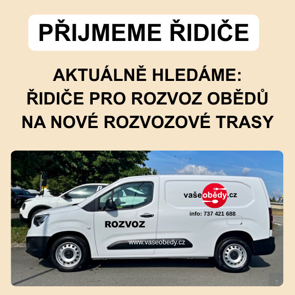 Hledáme řidiče